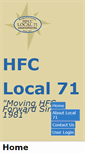 Mobile Screenshot of hfcc71.org